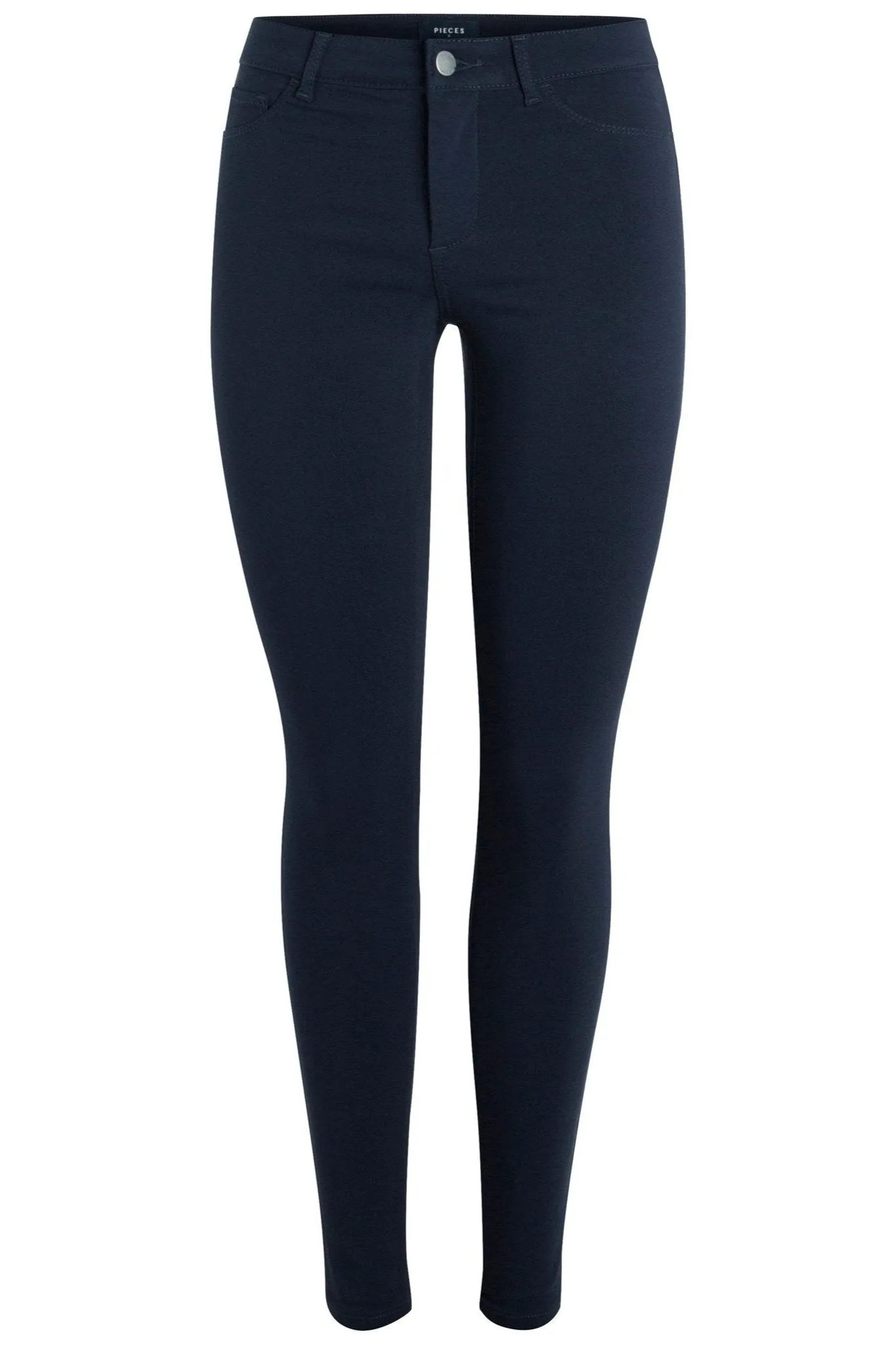 Pieces Jeans - Navy Blazer (mid-waist)