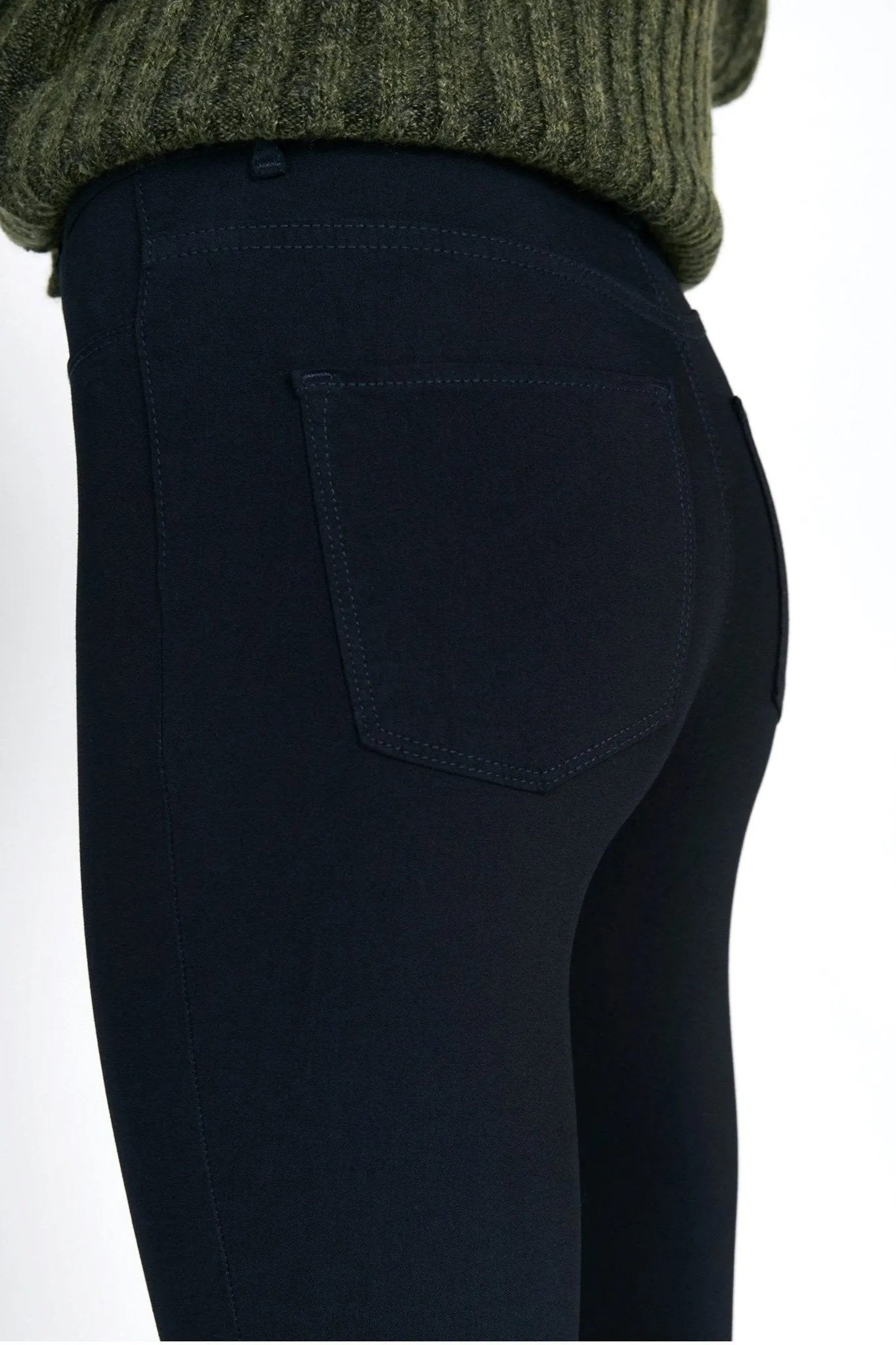 Pieces Jeans - Navy Blazer (mid-waist)