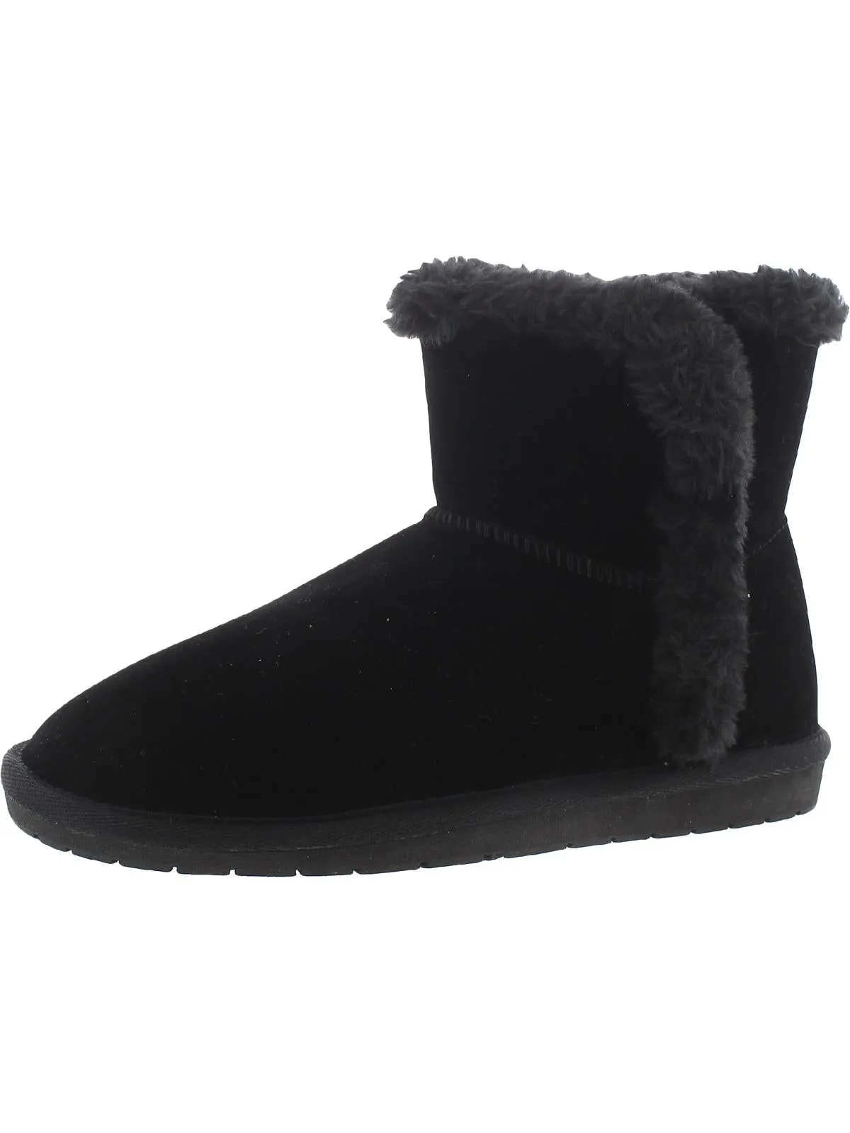 Polly Womens Microfiber Ankle Winter & Snow Boots