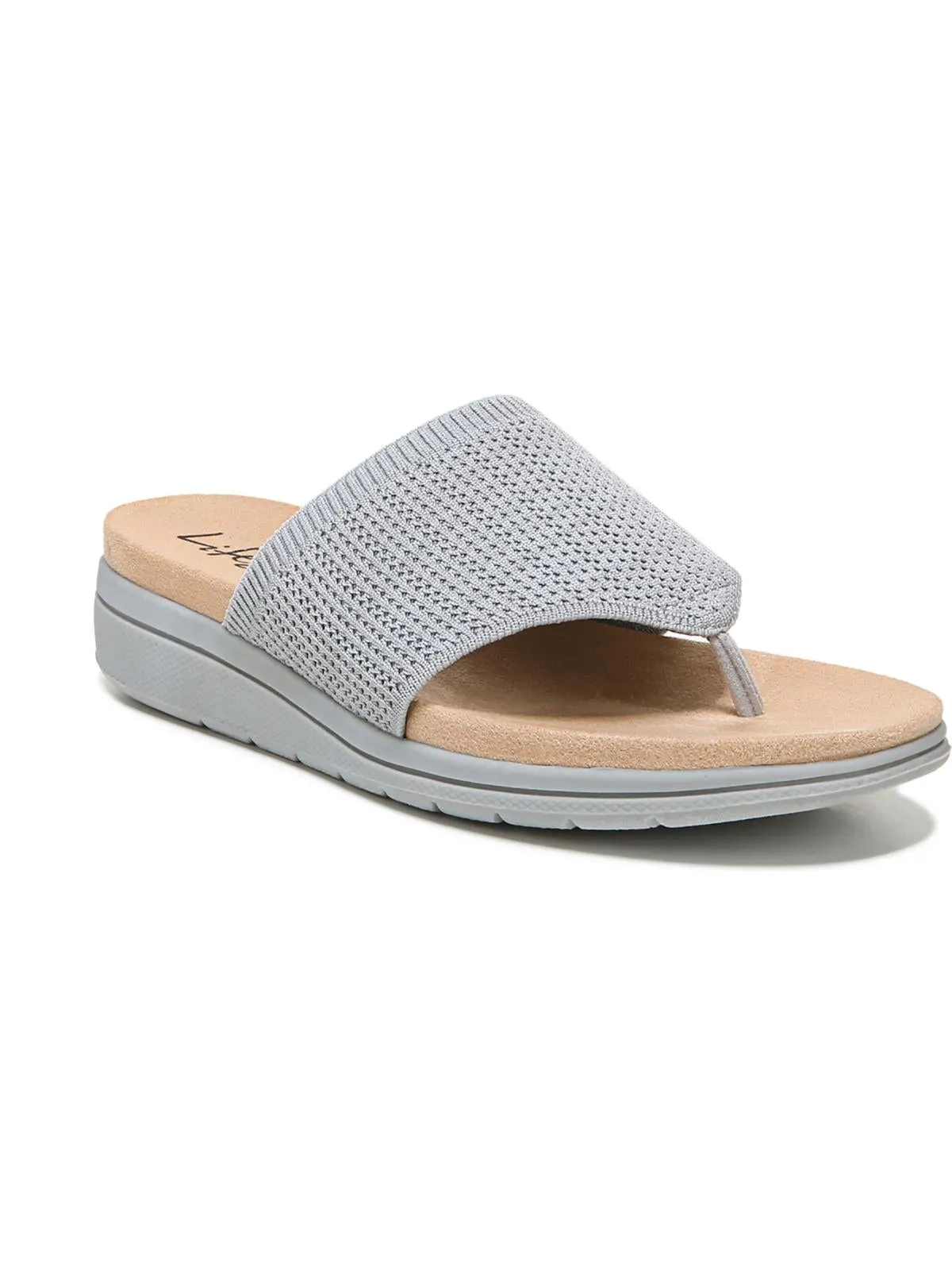 Poolside Womens Slip On Thong Slide Sandals