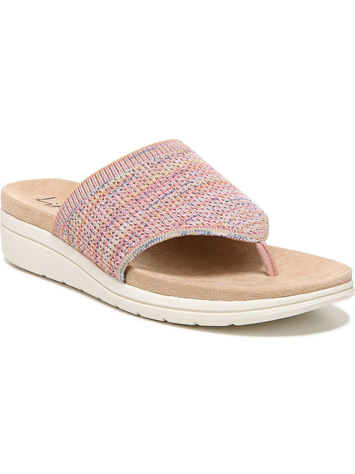 Poolside Womens Slip On Thong Slide Sandals