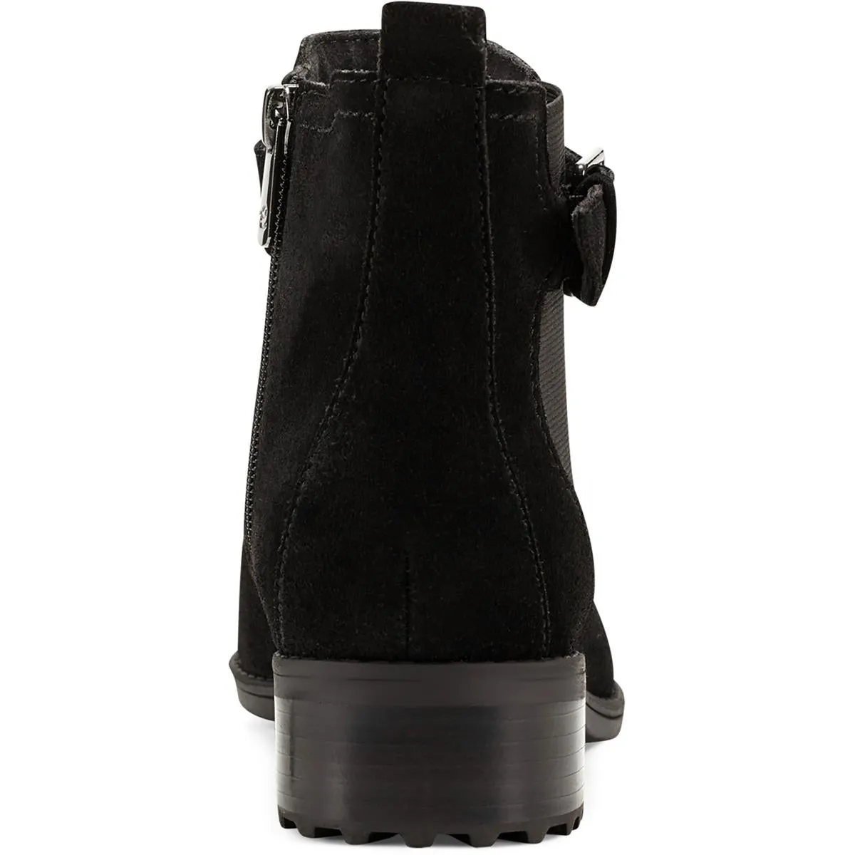 Rae Womens Buckle Zip Up Ankle Boots