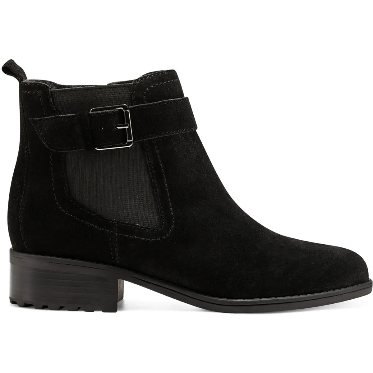 Rae Womens Buckle Zip Up Ankle Boots
