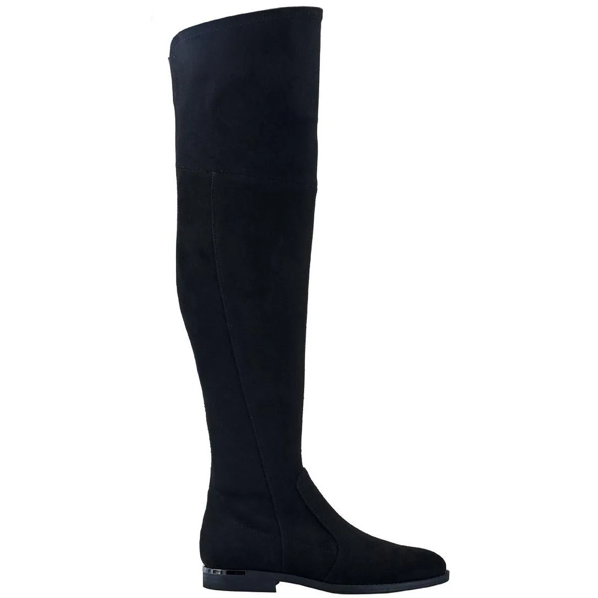 Renn Womens Faux Suede Tall Over-The-Knee Boots