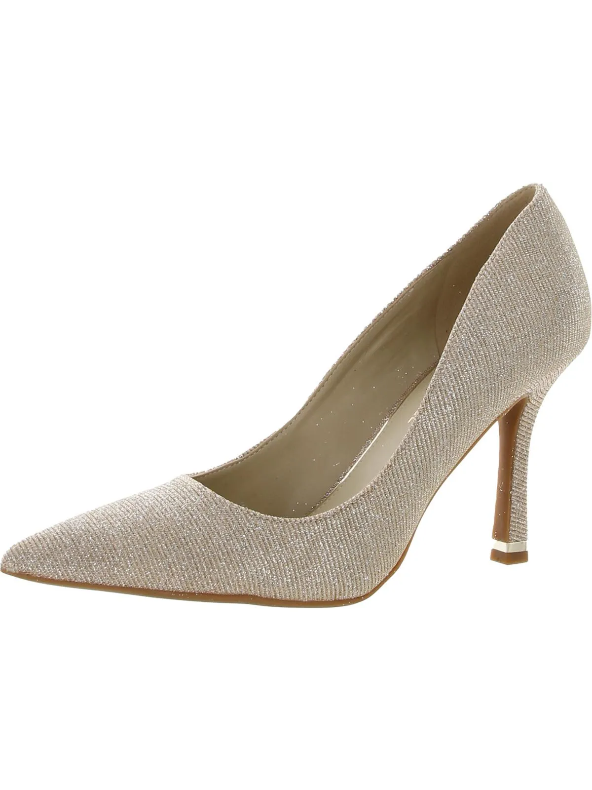 ROMI PUMP Womens Pointed Toe Slip On Pumps