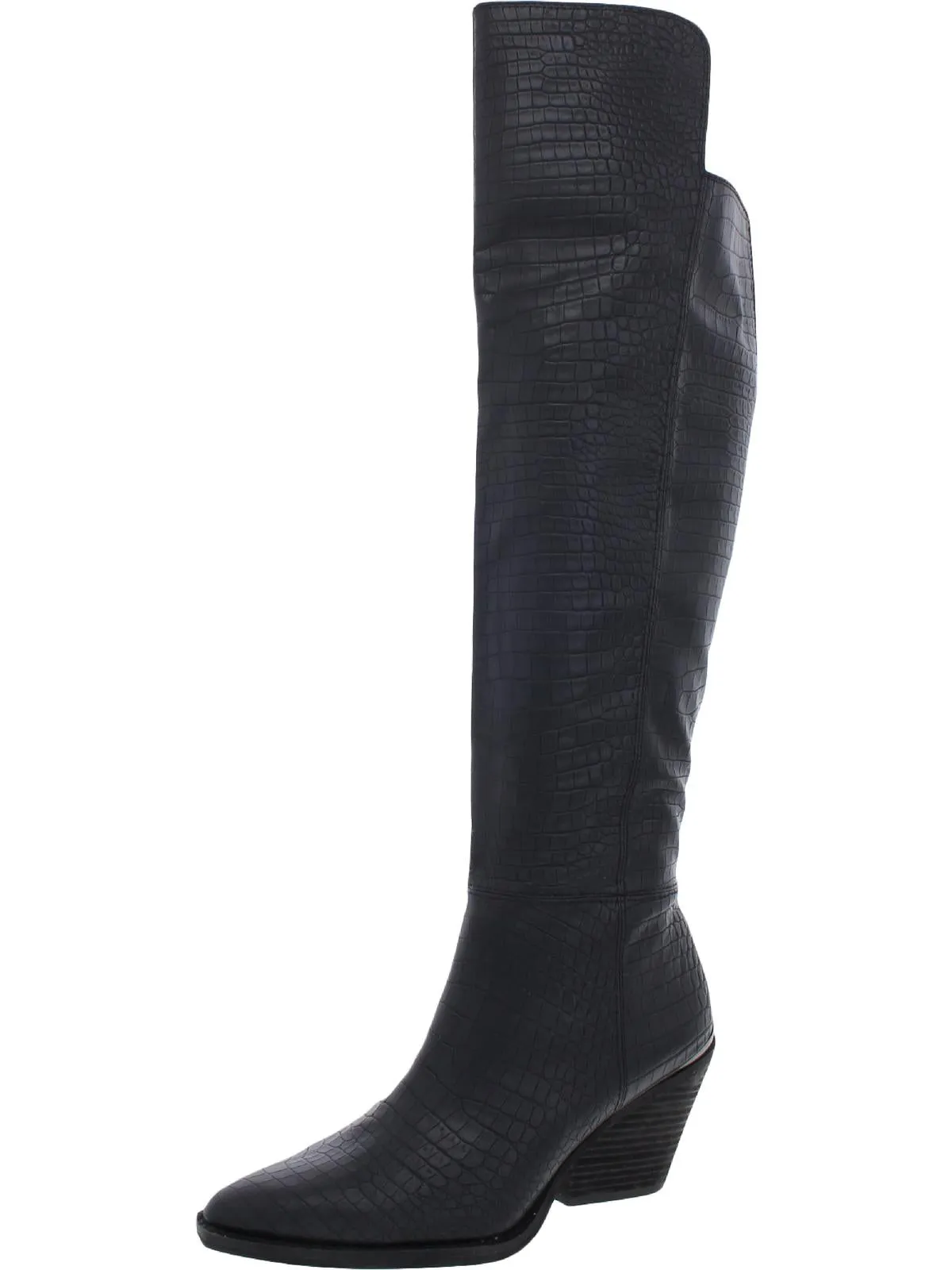 Ronson Womens Padded Insole Tall Over-The-Knee Boots