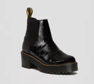 Rozalie In Black Distressed Patent   Melbourne