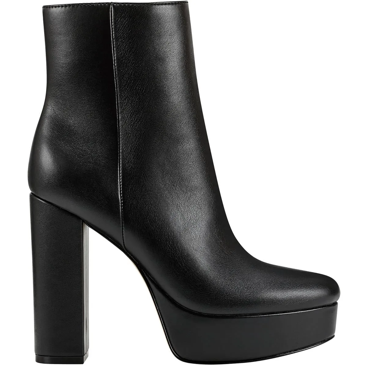 Rublia  Womens Zipper Booties