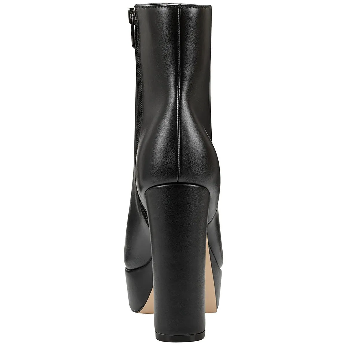 Rublia  Womens Zipper Booties