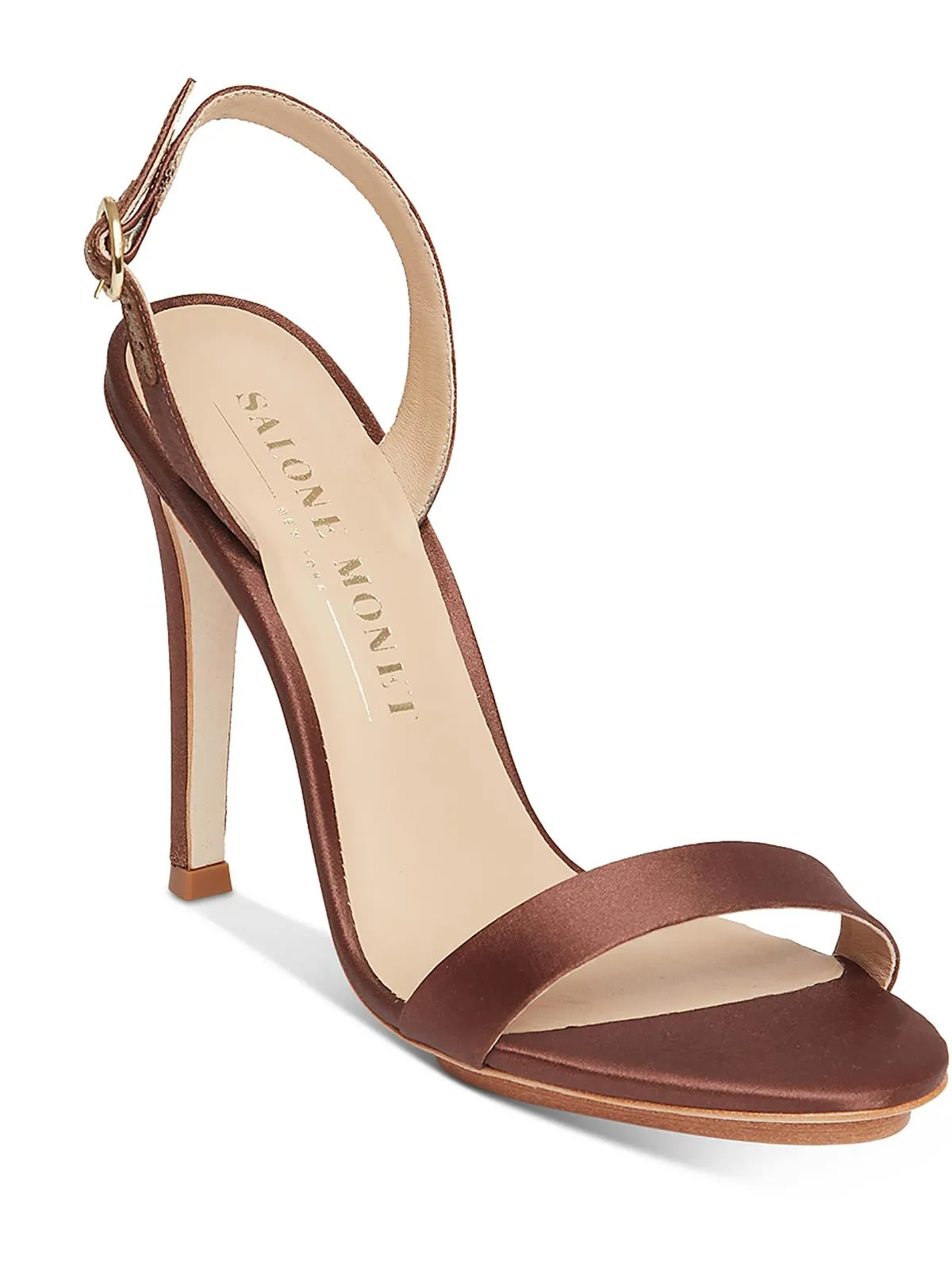 Sable Womens Satin Slingback Heels