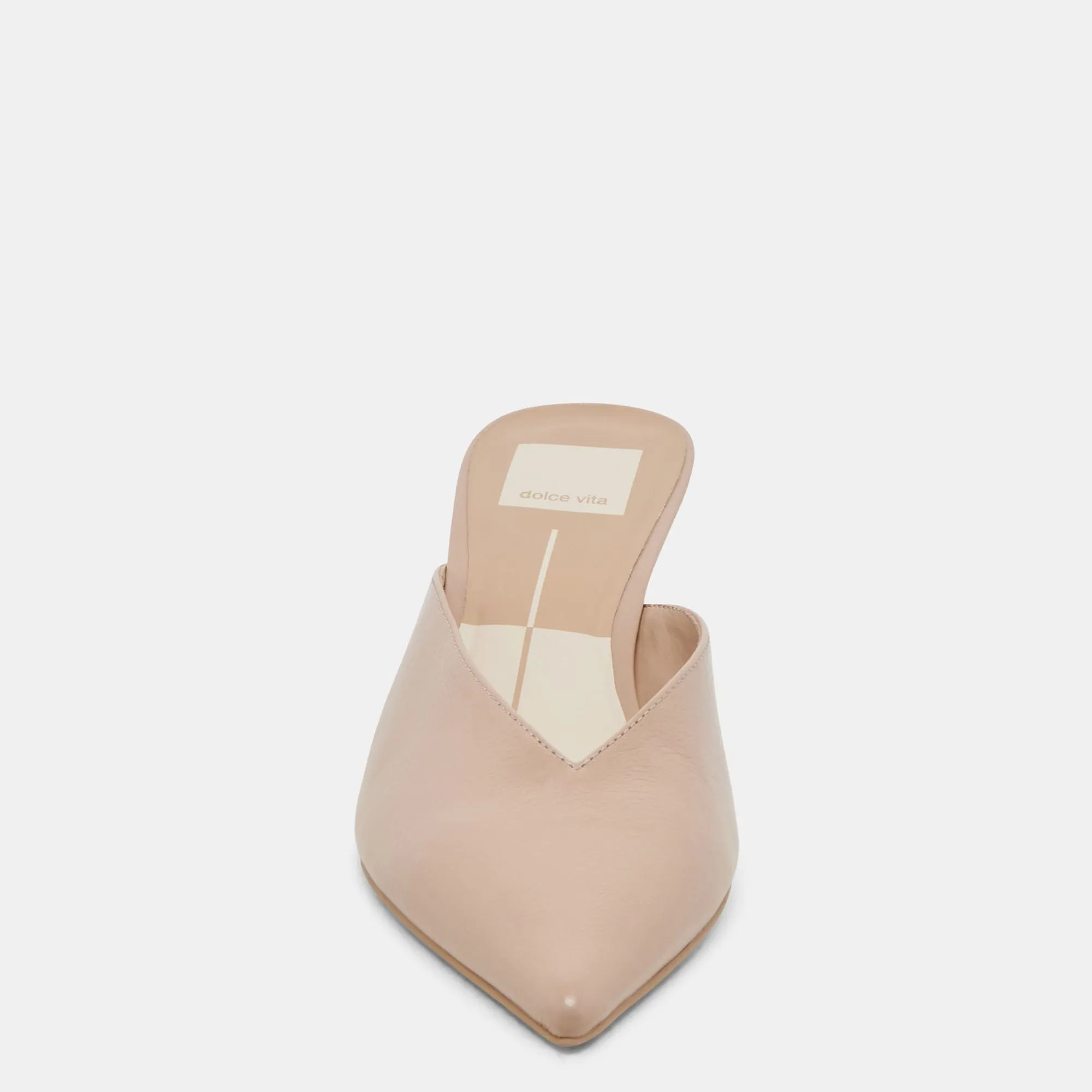 Sarina Heels Beige Crinkle Patent