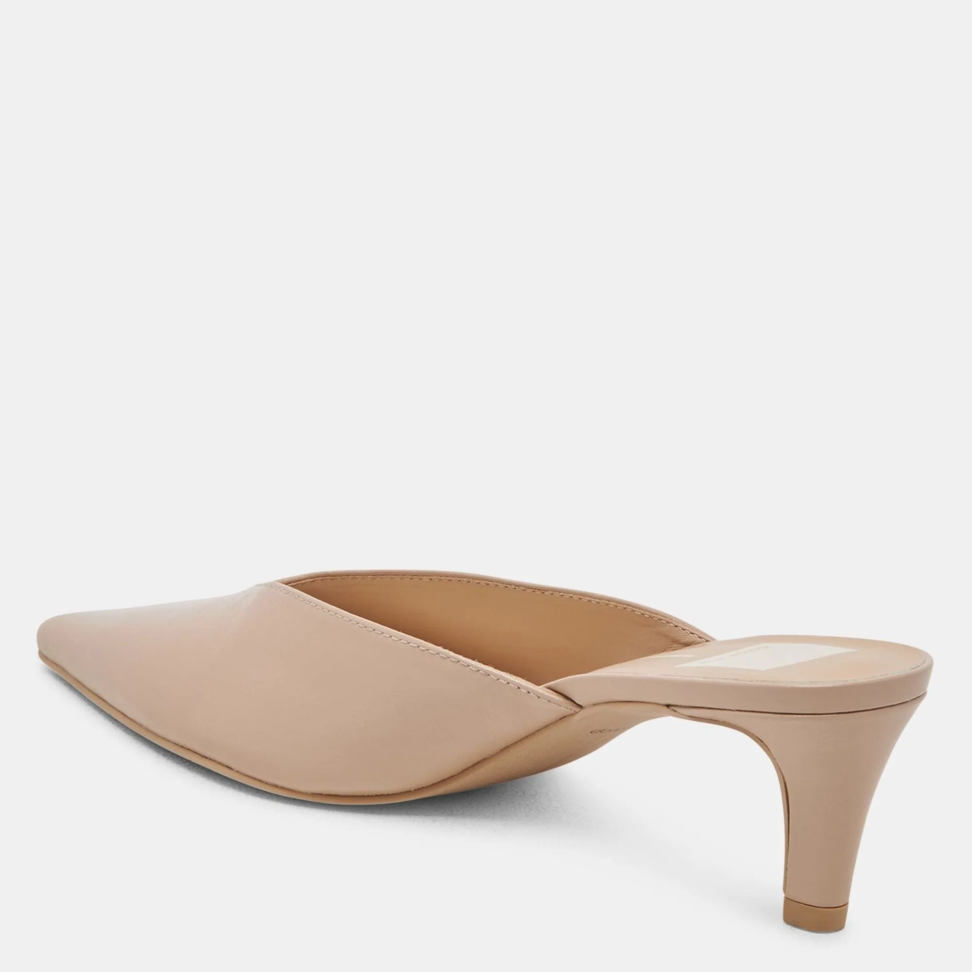 Sarina Heels Beige Crinkle Patent