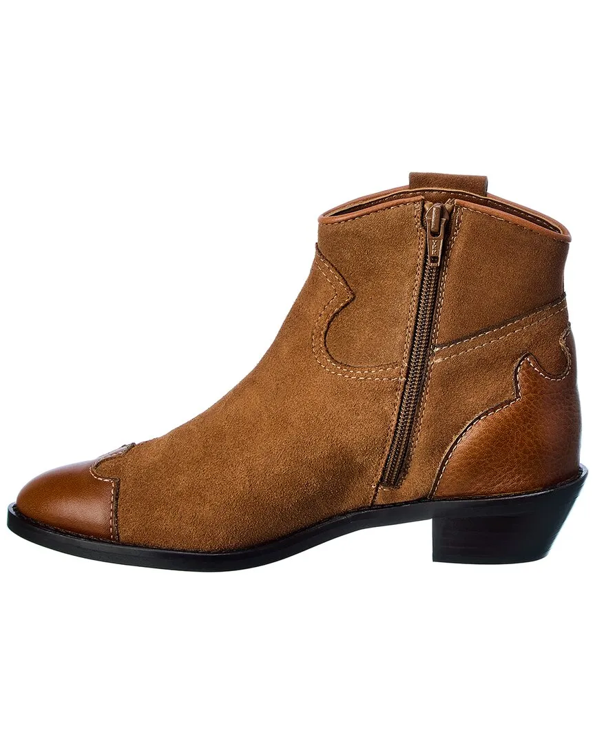 See by Chloé Suede & Leather Bootie