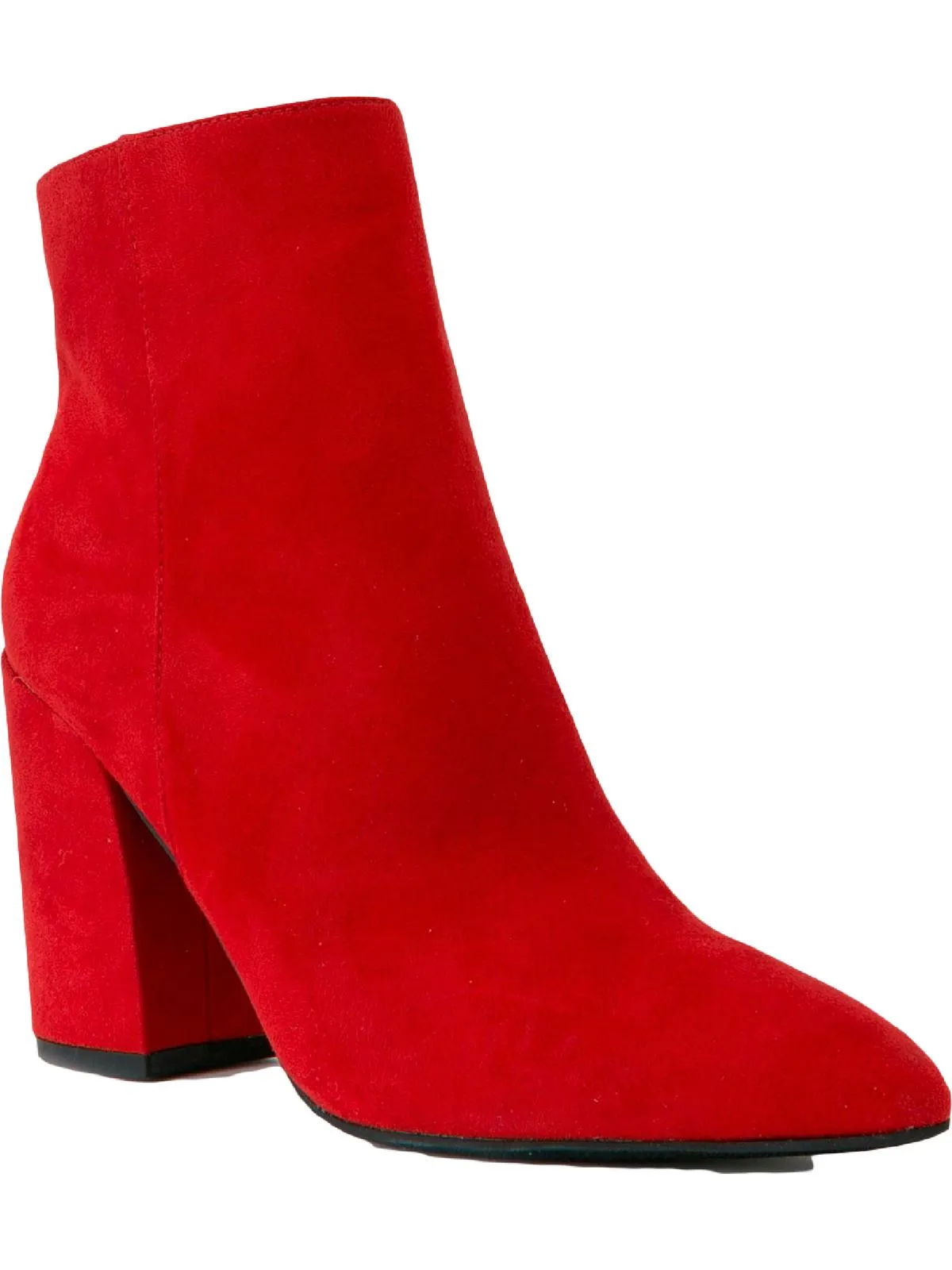 SGREVVIE Womens Faux Leather Ankle Boots
