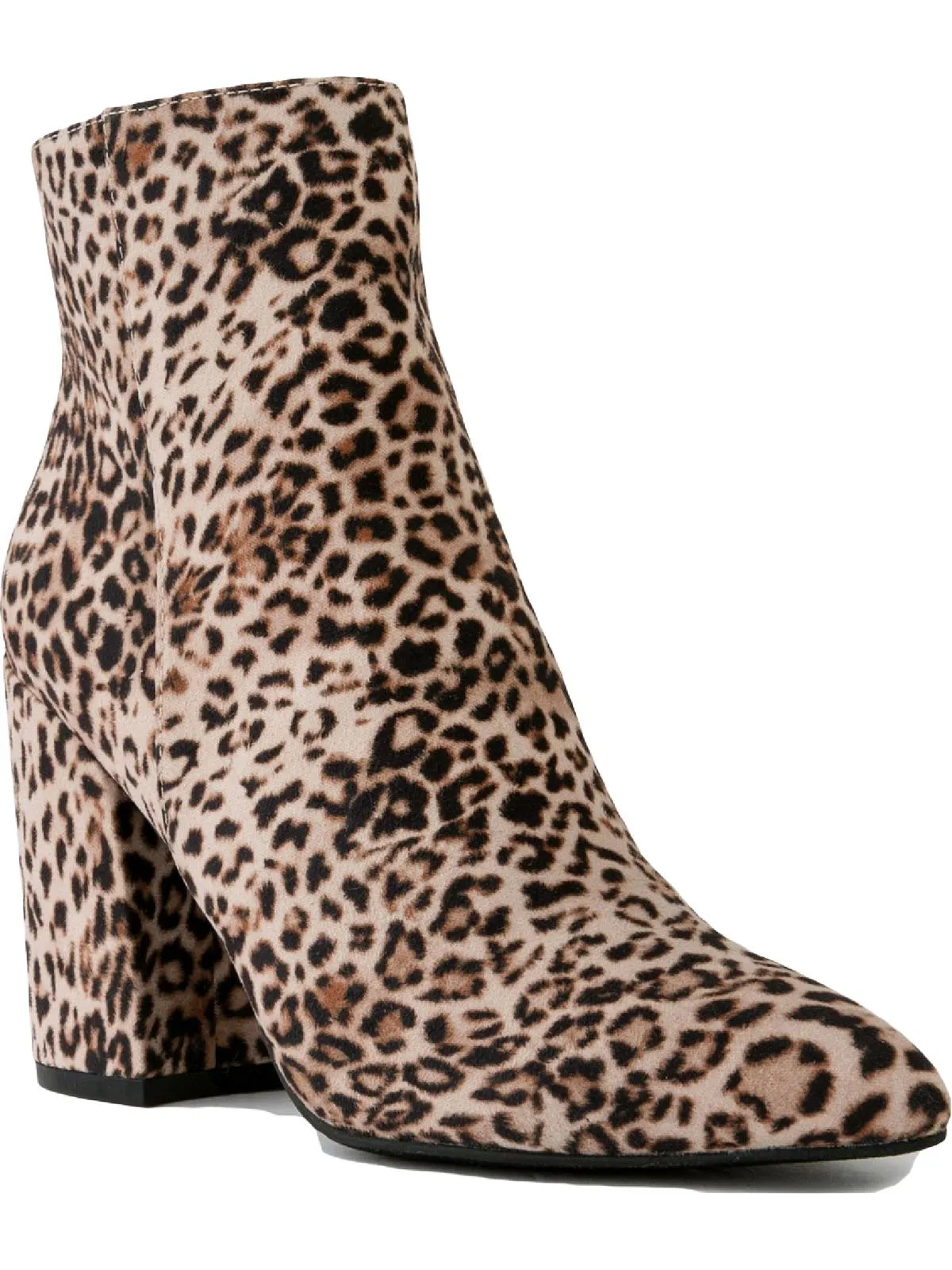 SGREVVIE Womens Faux Leather Ankle Boots