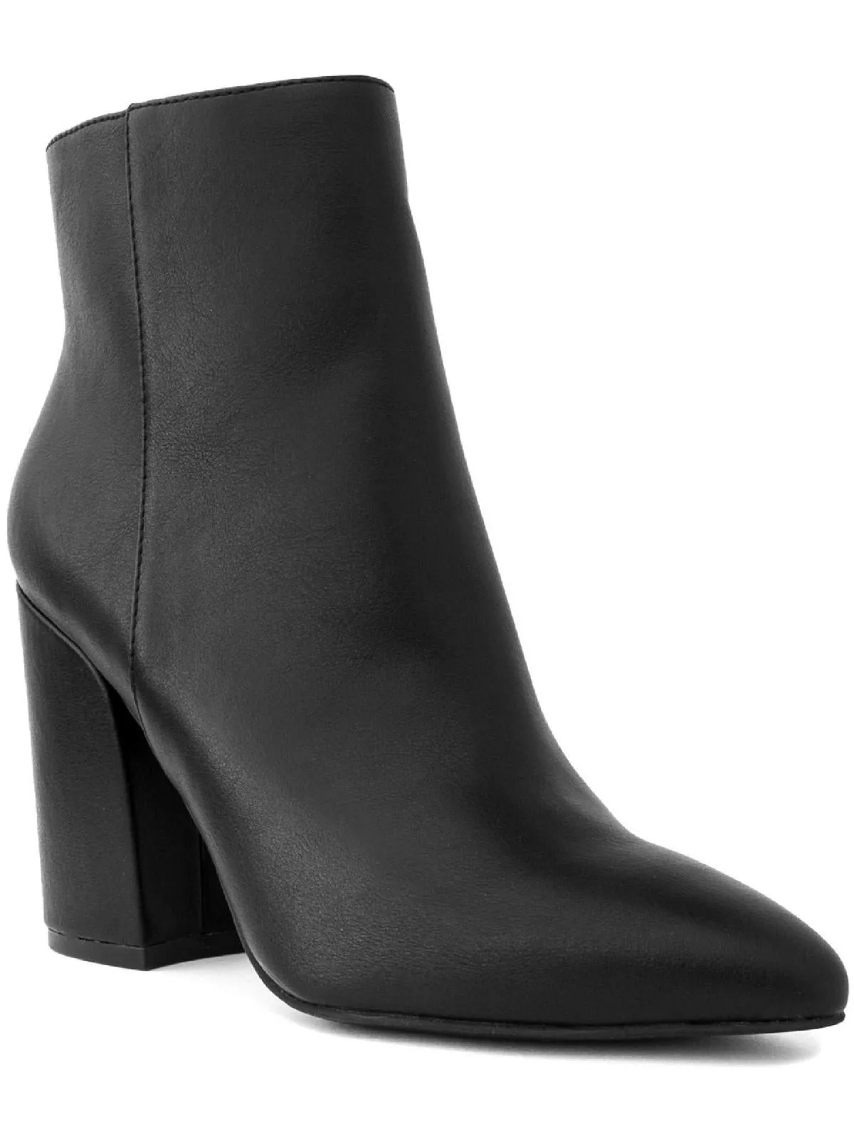 SGREVVIE Womens Faux Leather Ankle Boots