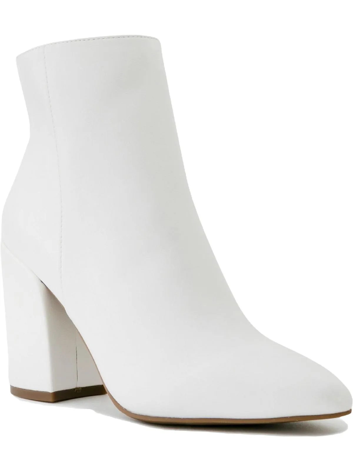 SGREVVIE Womens Faux Leather Ankle Boots