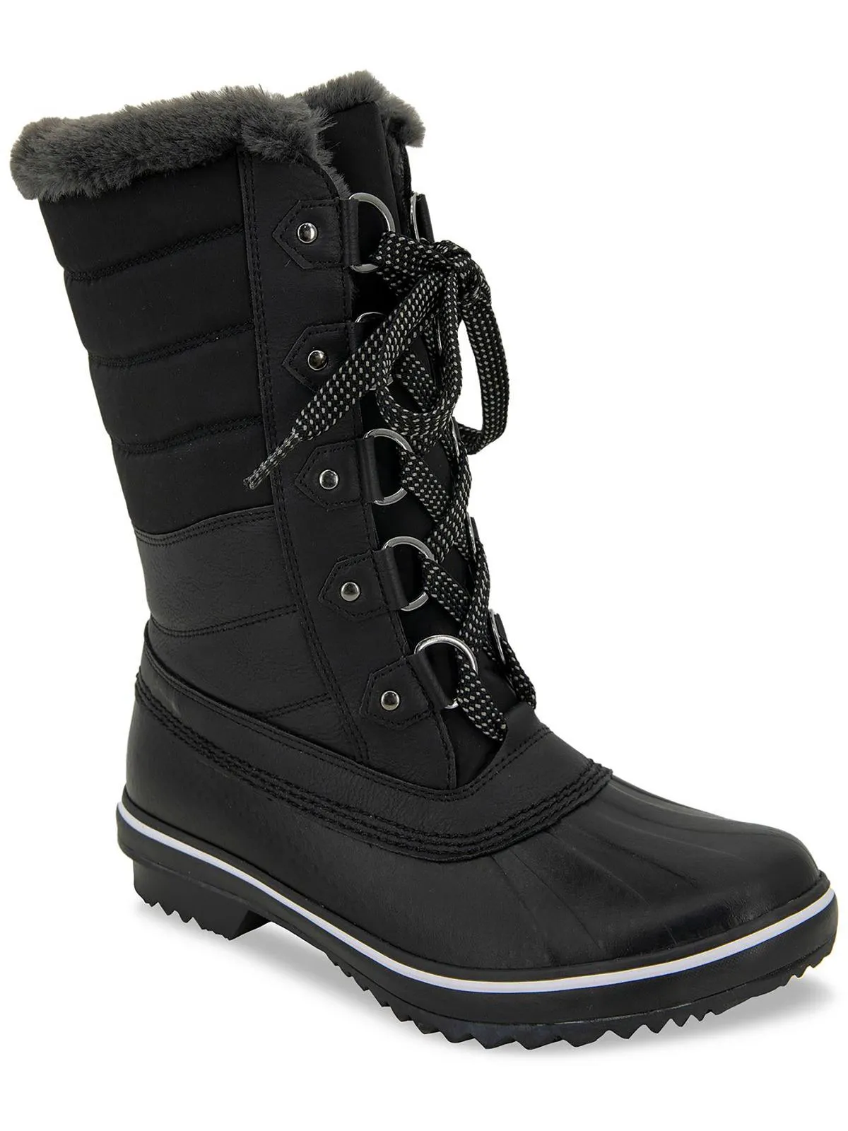 Siberia  Womens Cold Weather Leather Winter & Snow Boots