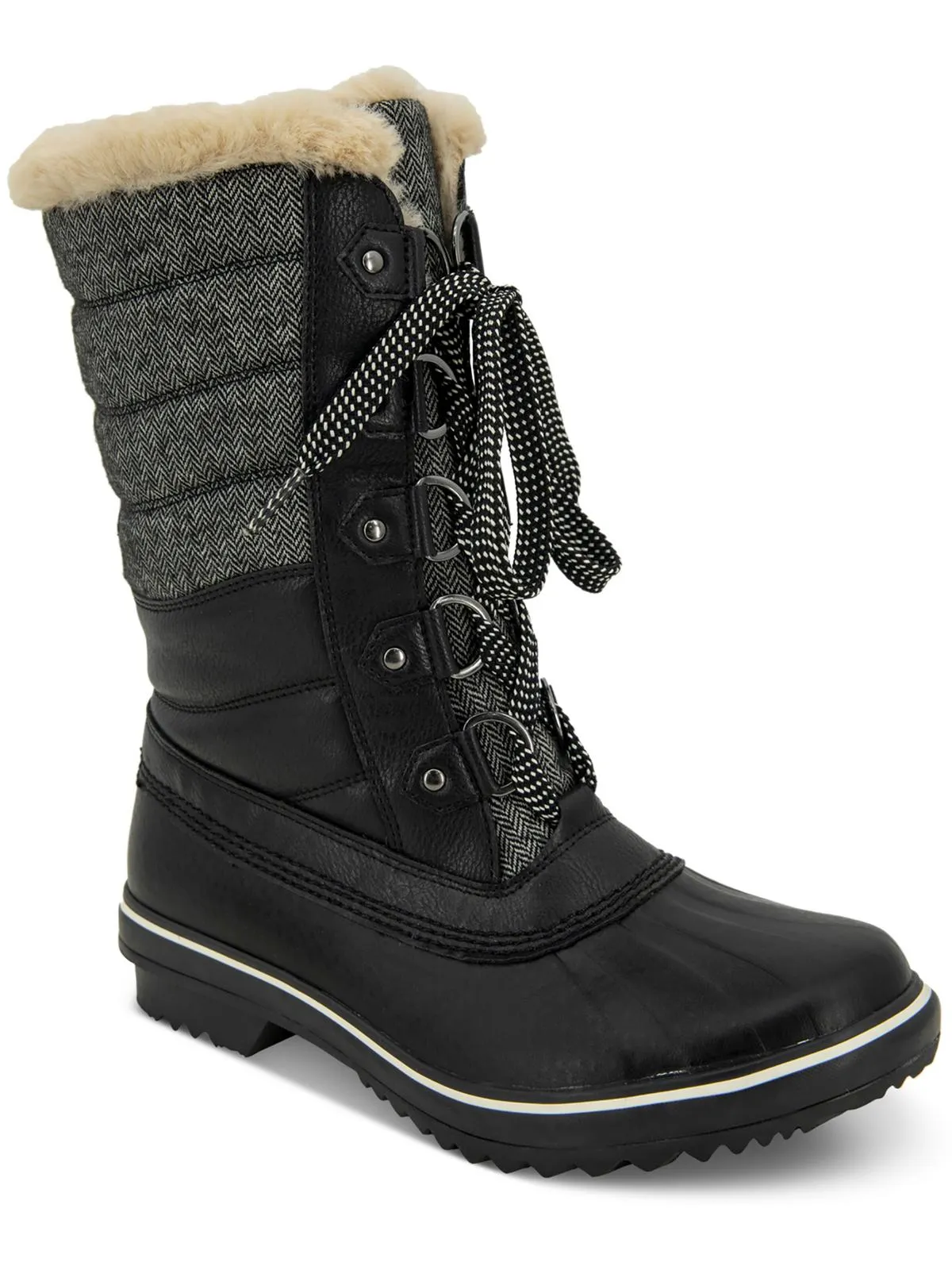 Siberia  Womens Cold Weather Leather Winter & Snow Boots