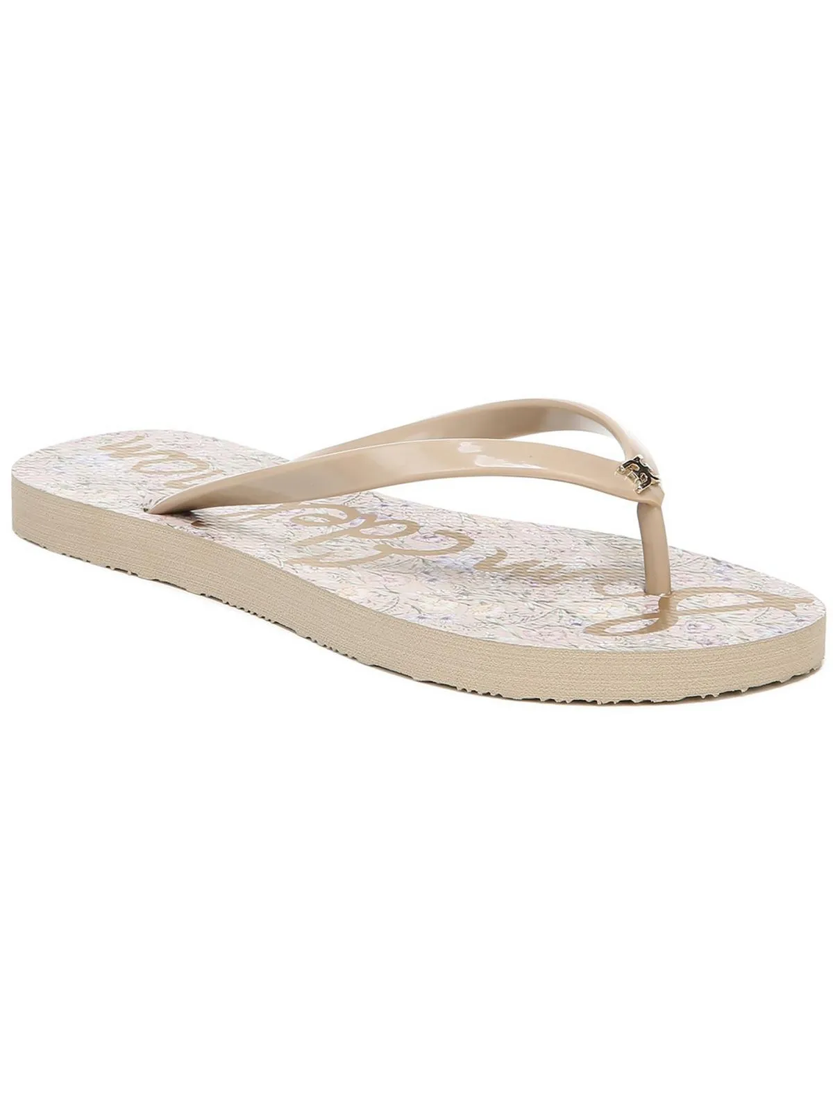 Skye Womens Logo Slip On Flip-Flops