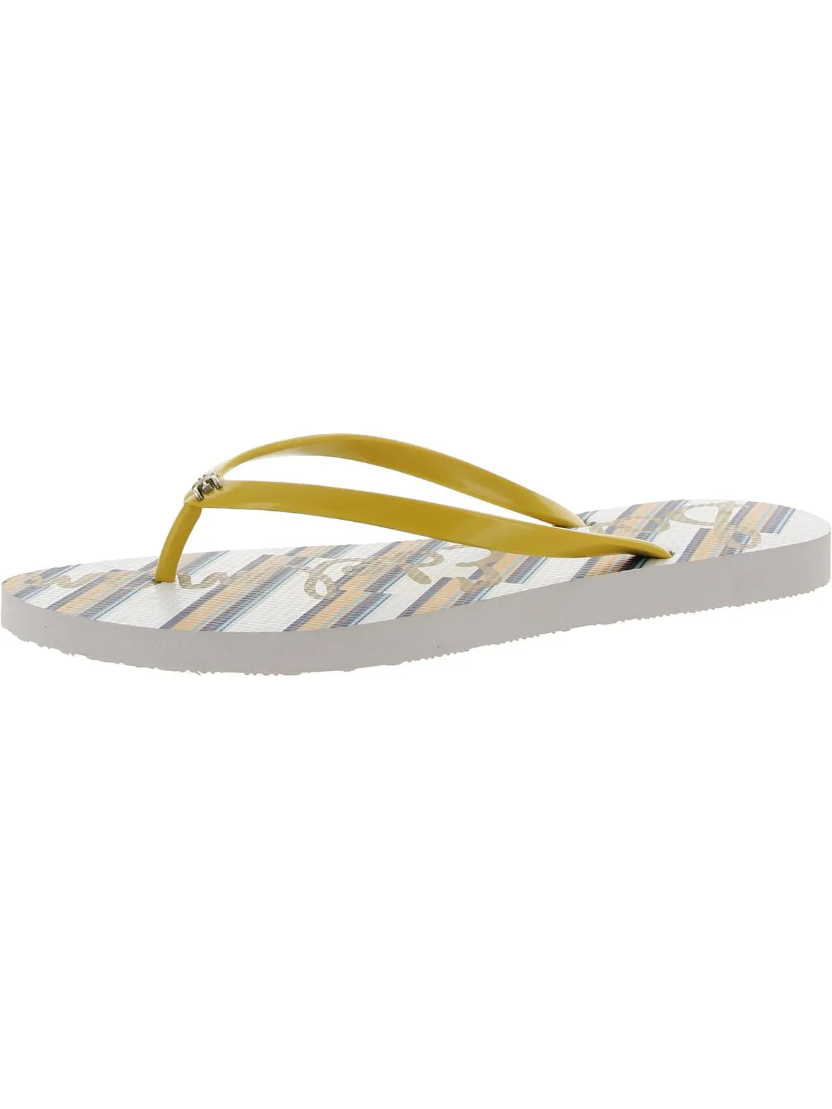 Skye Womens Logo Slip On Flip-Flops