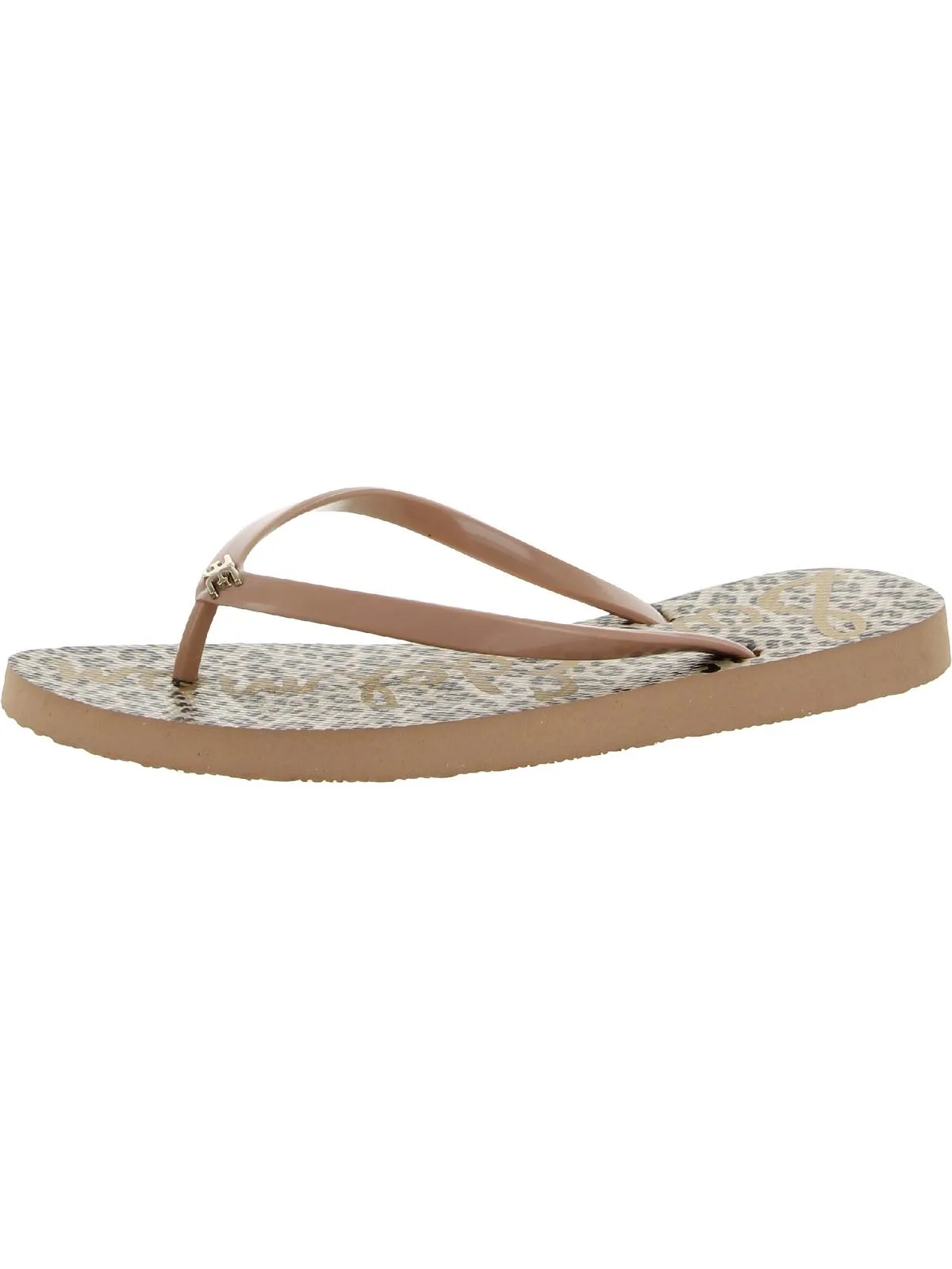 Skye Womens Logo Slip On Flip-Flops