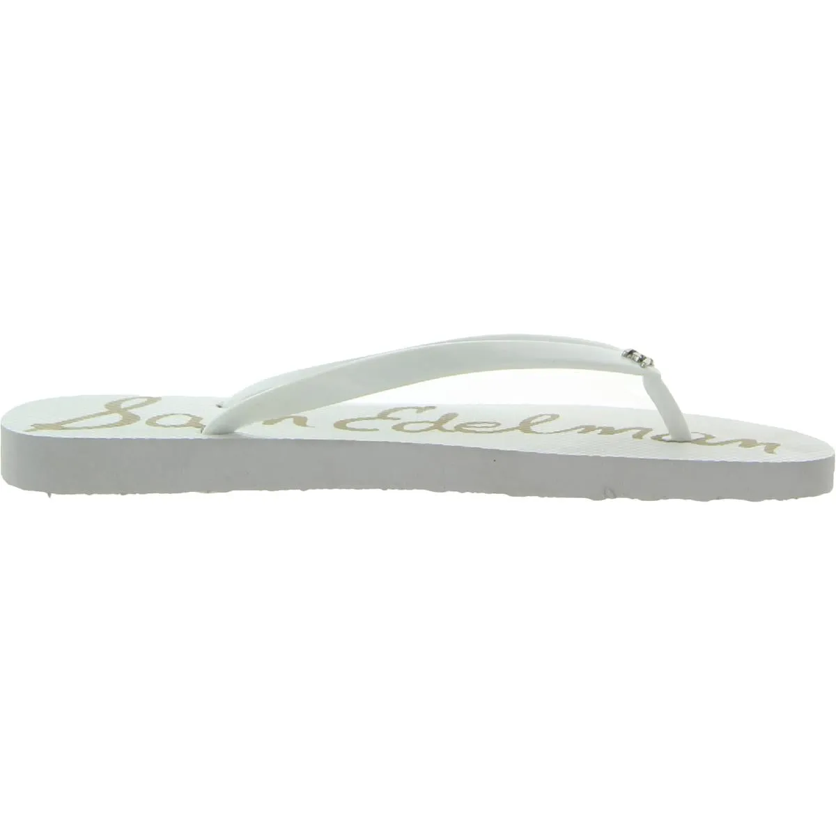 Skye Womens Logo Slip On Flip-Flops