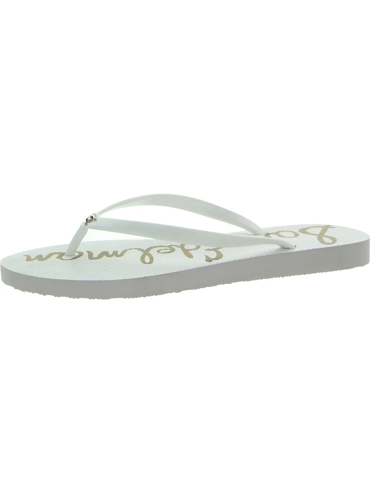 Skye Womens Logo Slip On Flip-Flops