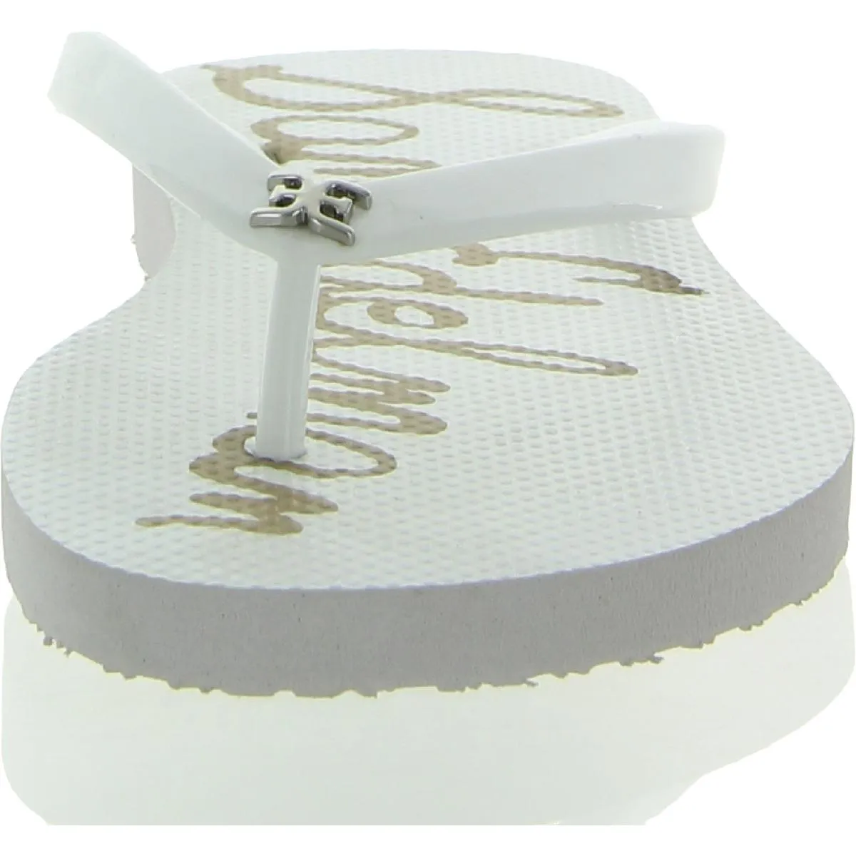 Skye Womens Logo Slip On Flip-Flops