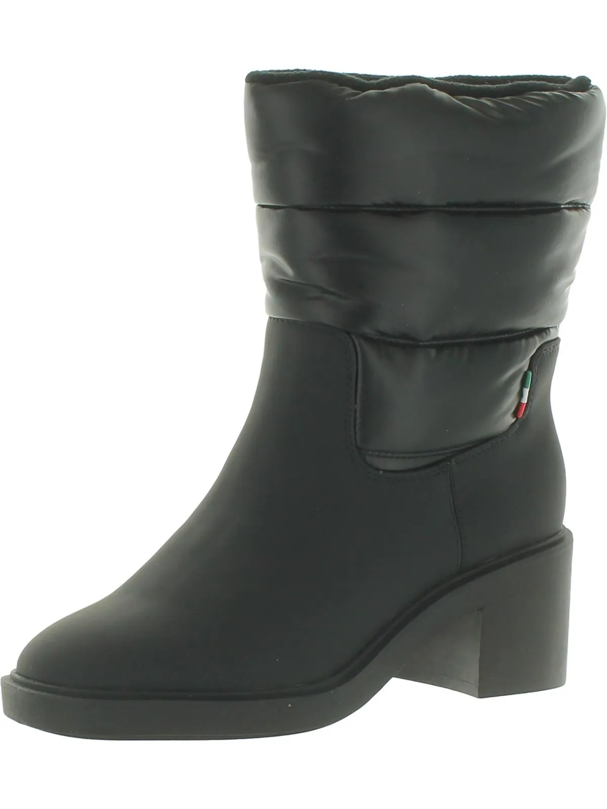 Snow Womens Faux Leather Pull On Winter & Snow Boots