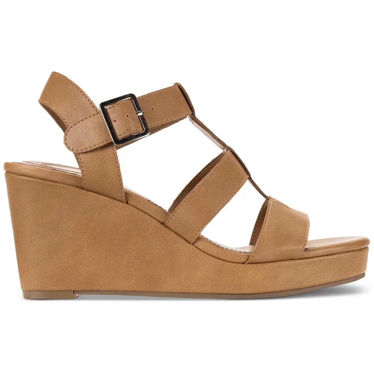 Sofieep Womens Ankle Strap Gladiator Wedge Sandals