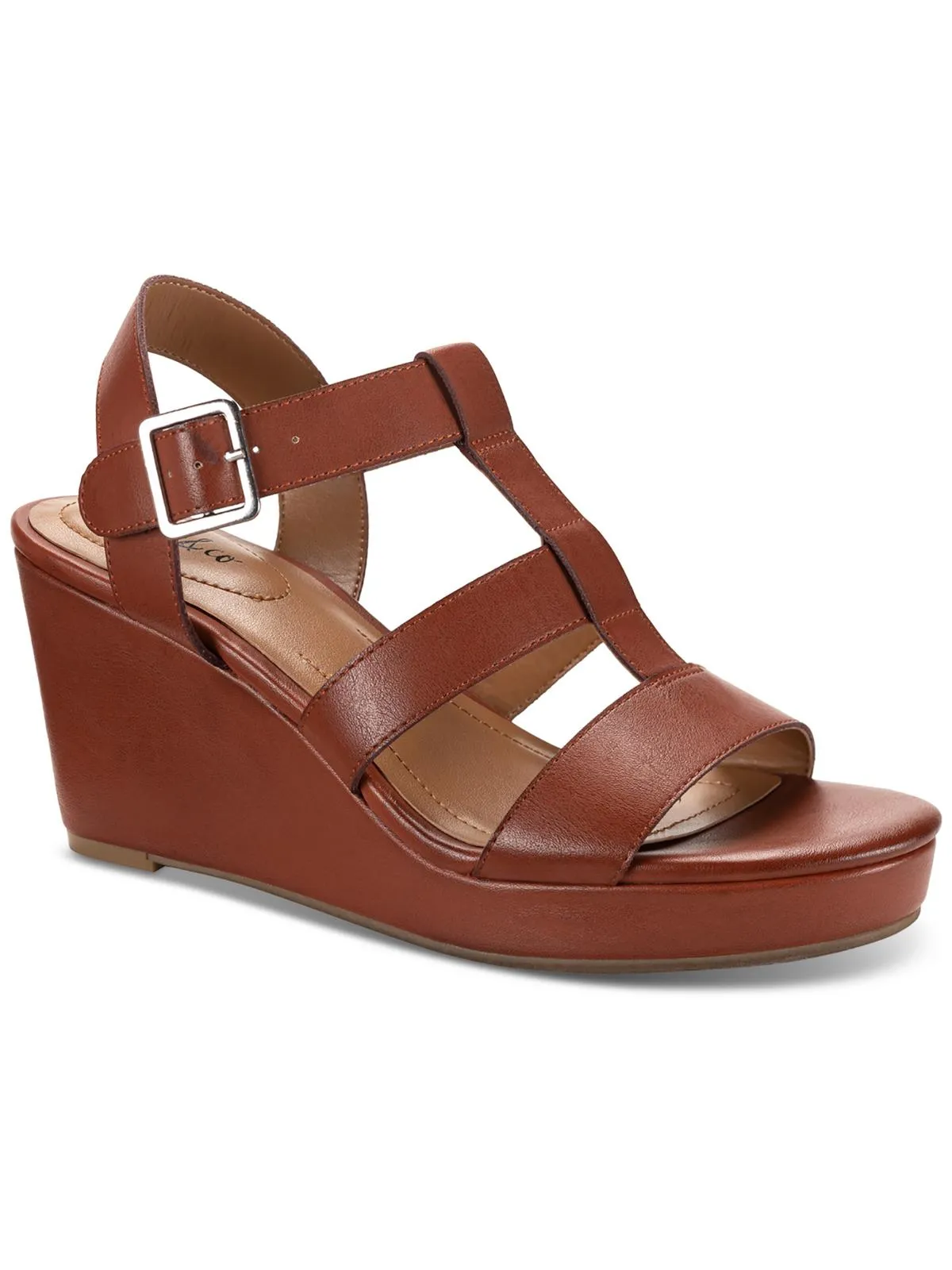 Sofieep Womens Ankle Strap Gladiator Wedge Sandals