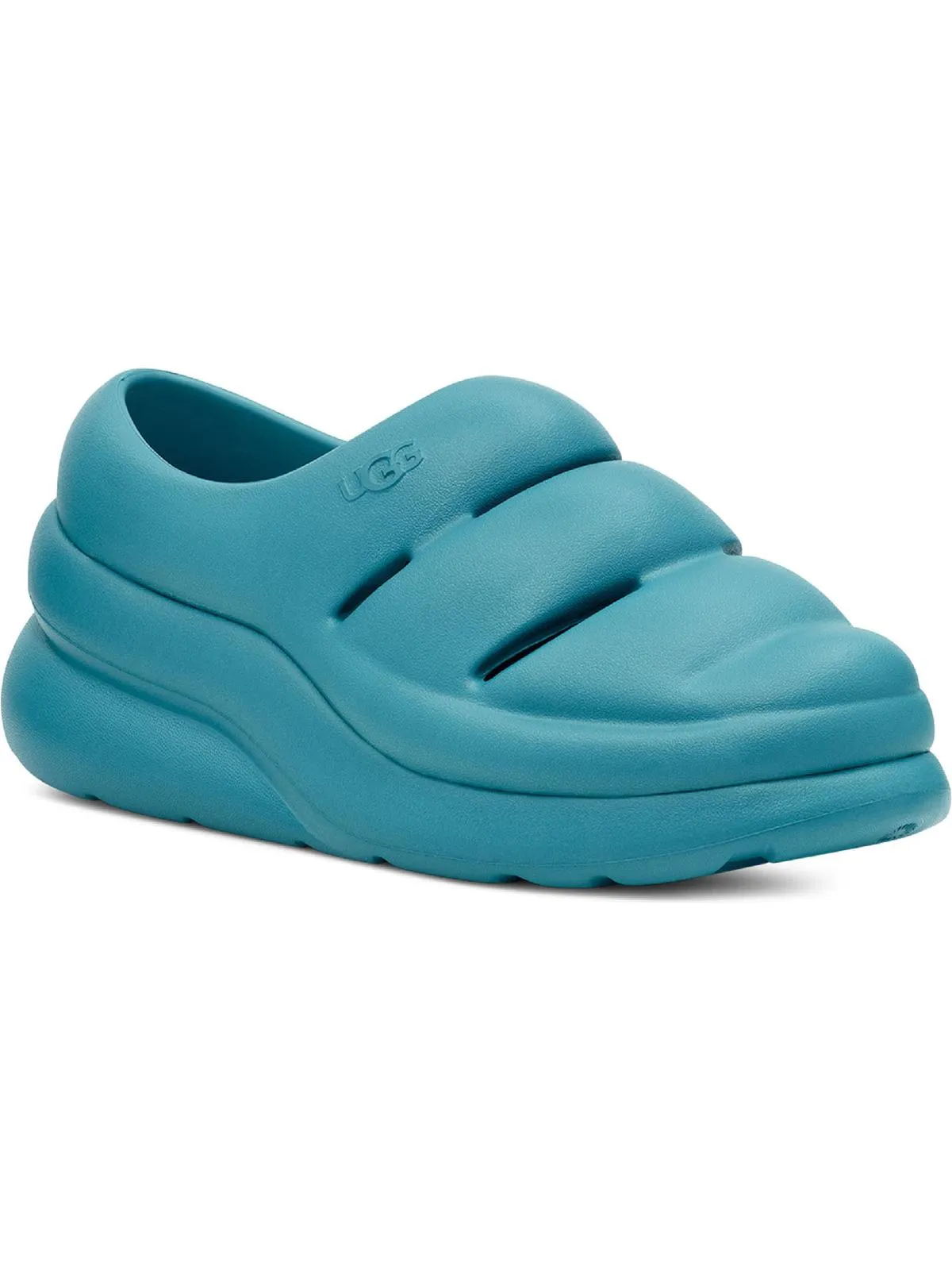 Sport Yeah Womens Wedge Slip On Sandals Shoes