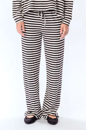 Stripped Pants - Black