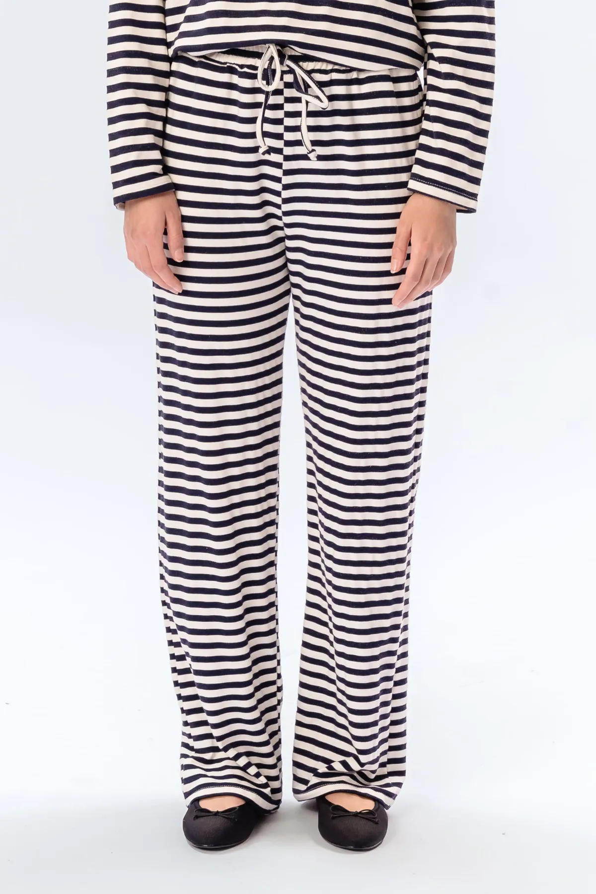Stripped Pants - Blue