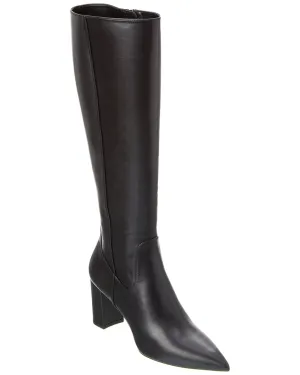 Stuart Weitzman Renegade Zip 75 Leather Knee-High Boot