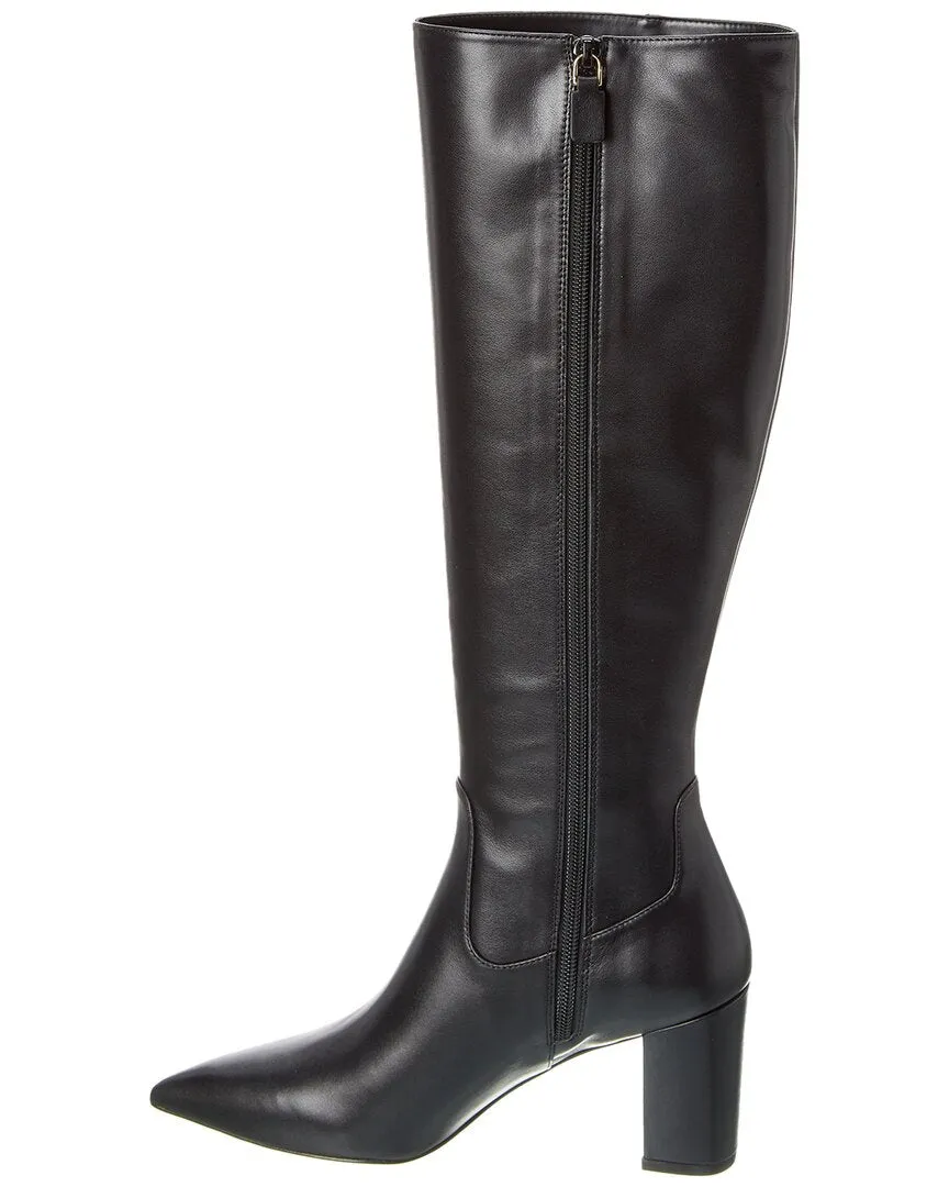 Stuart Weitzman Renegade Zip 75 Leather Knee-High Boot