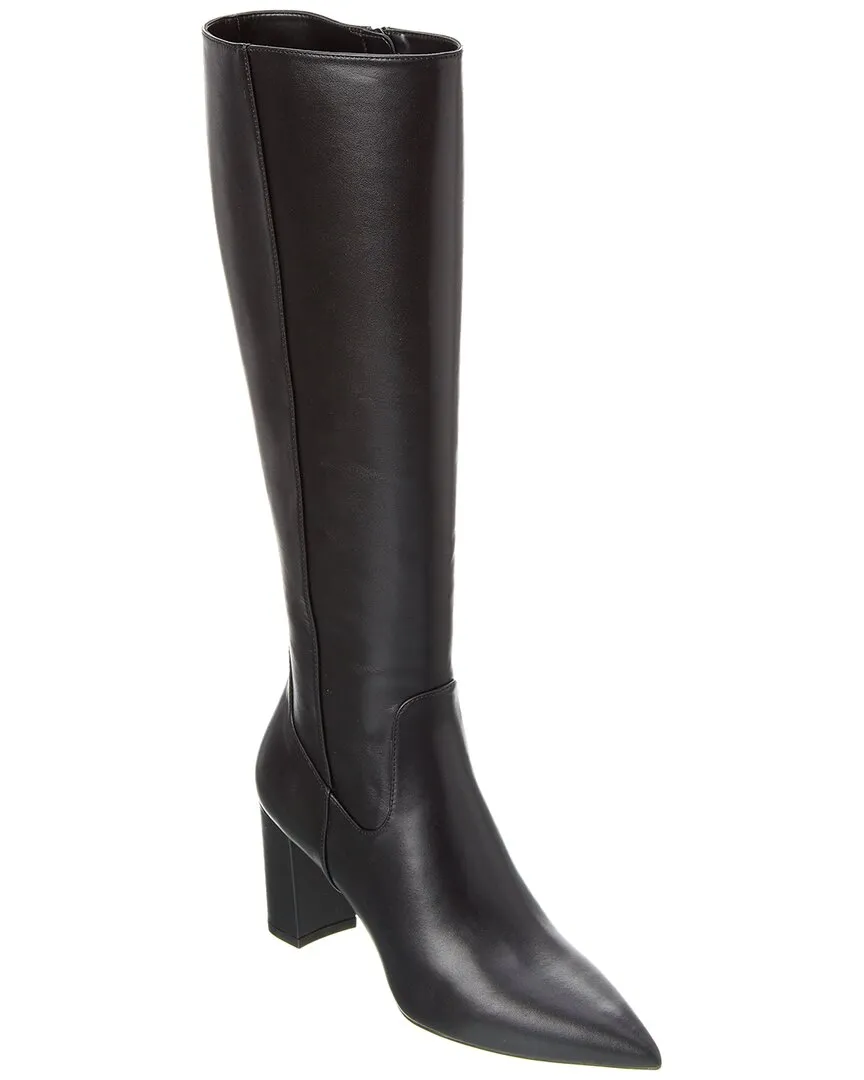 Stuart Weitzman Renegade Zip 75 Leather Knee-High Boot
