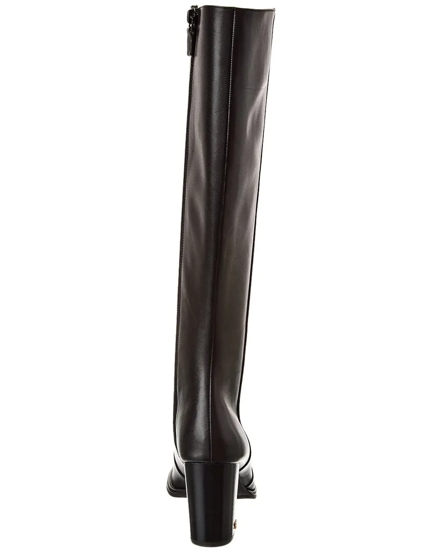 Stuart Weitzman Ryland Zip 80 Leather Knee-High Boot