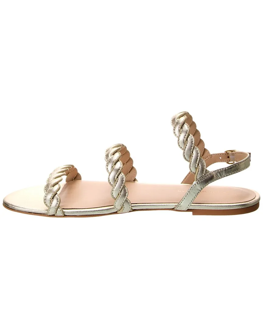 Stuart Weitzman Twistie Leather Sandal