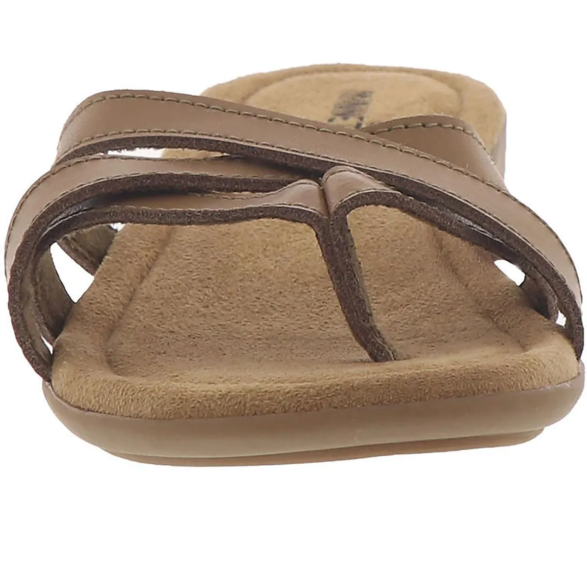 Sunny Womens Leather Flip Flop Thong Sandals