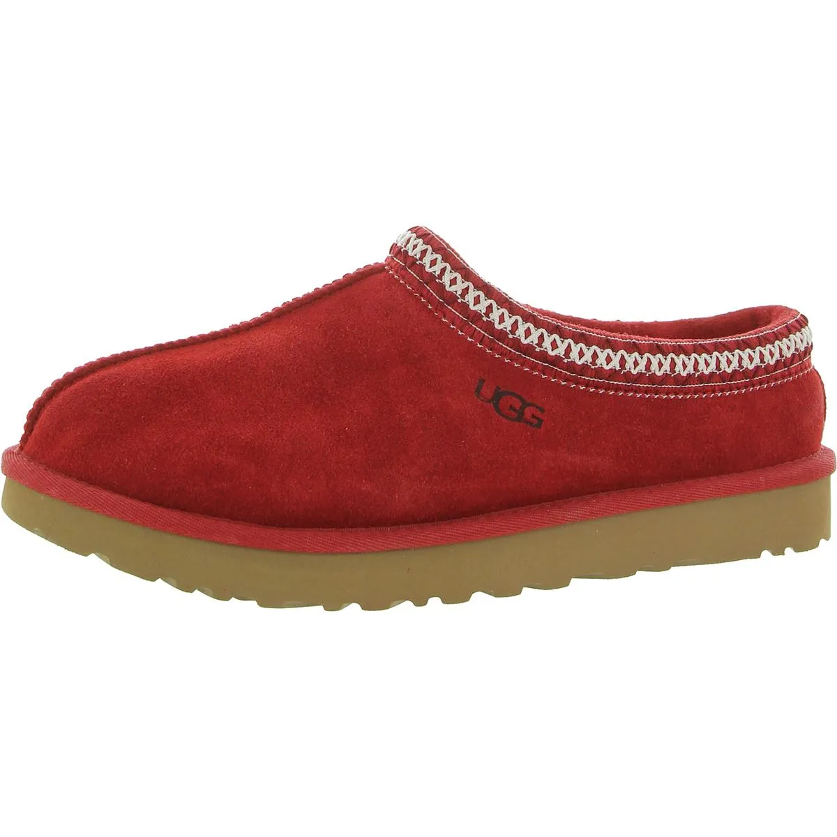 Tasman Womens Suede Wool Mule Slippers