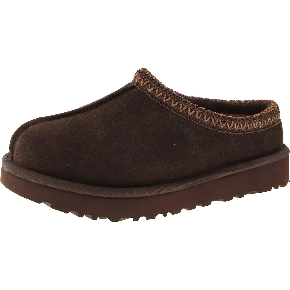 Tasman Womens Suede Wool Mule Slippers