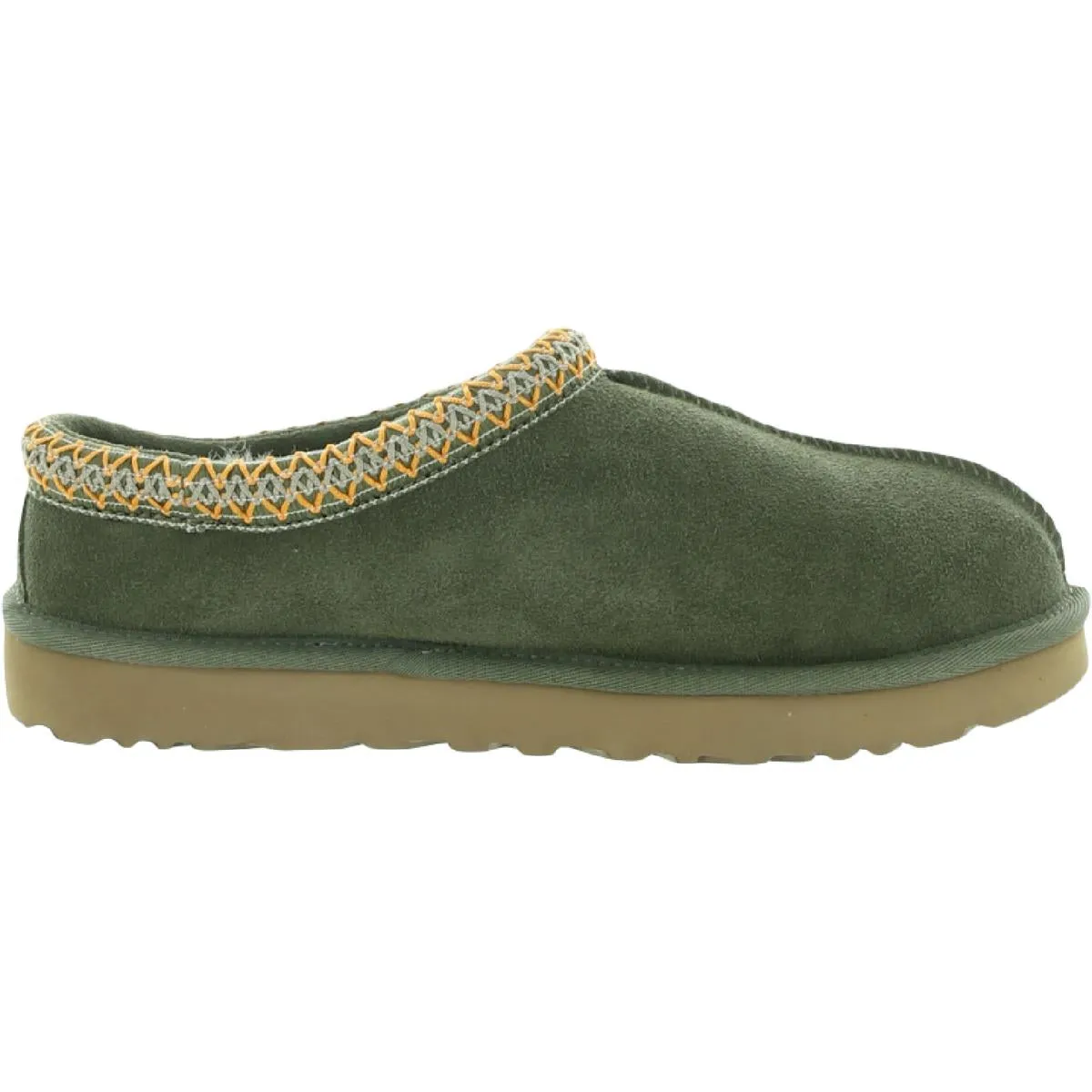 Tasman Womens Suede Wool Mule Slippers