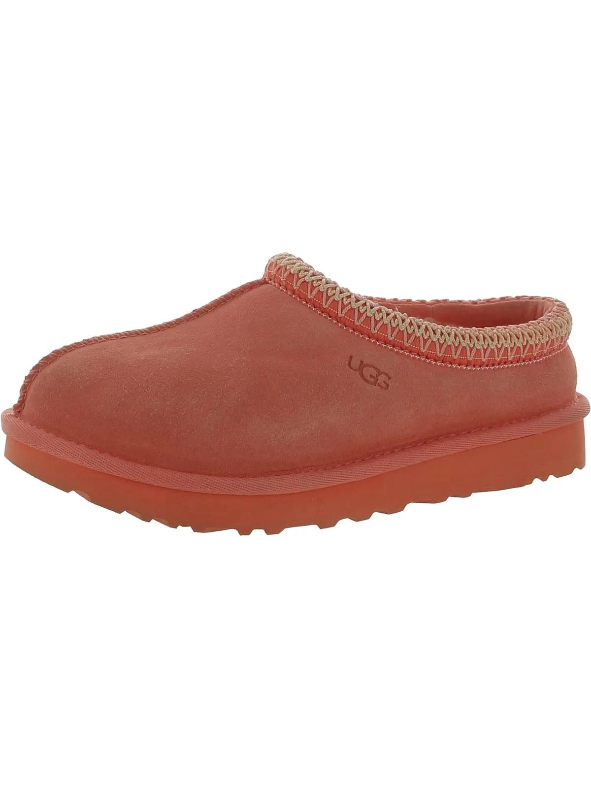 Tasman Womens Suede Wool Mule Slippers