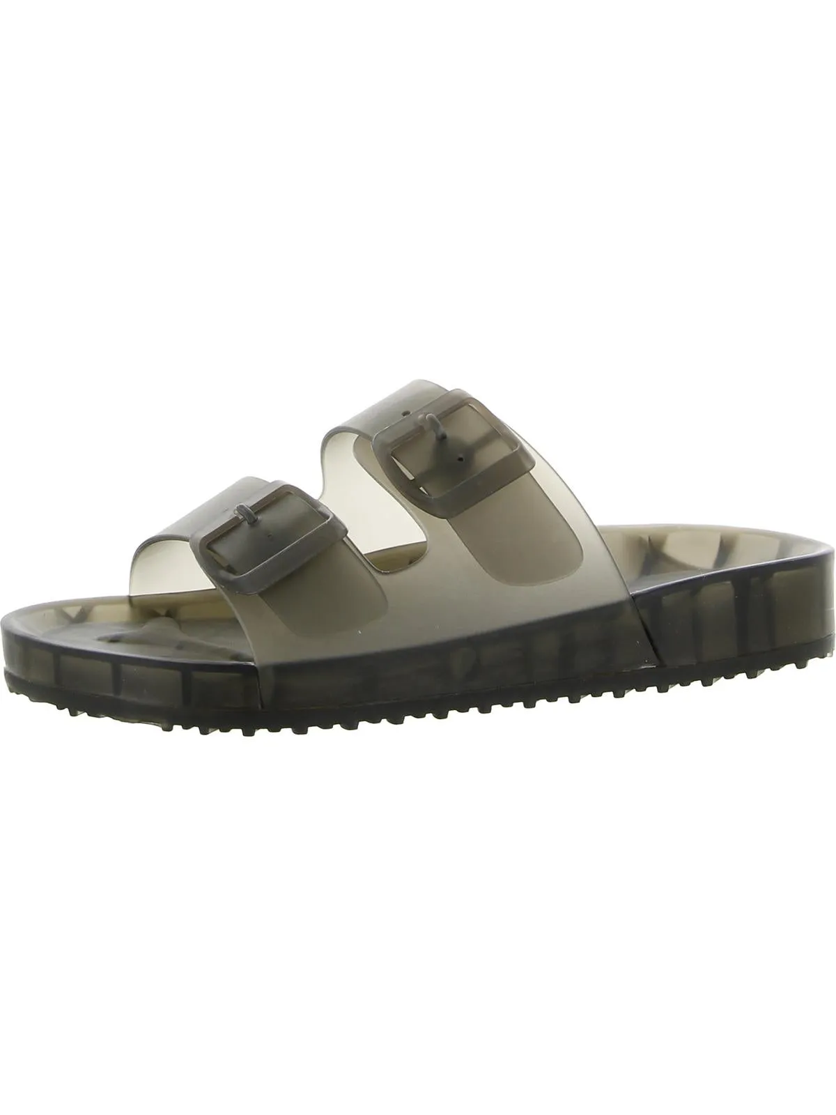 Teddy Womens Footbed Open Toe Jelly Sandals