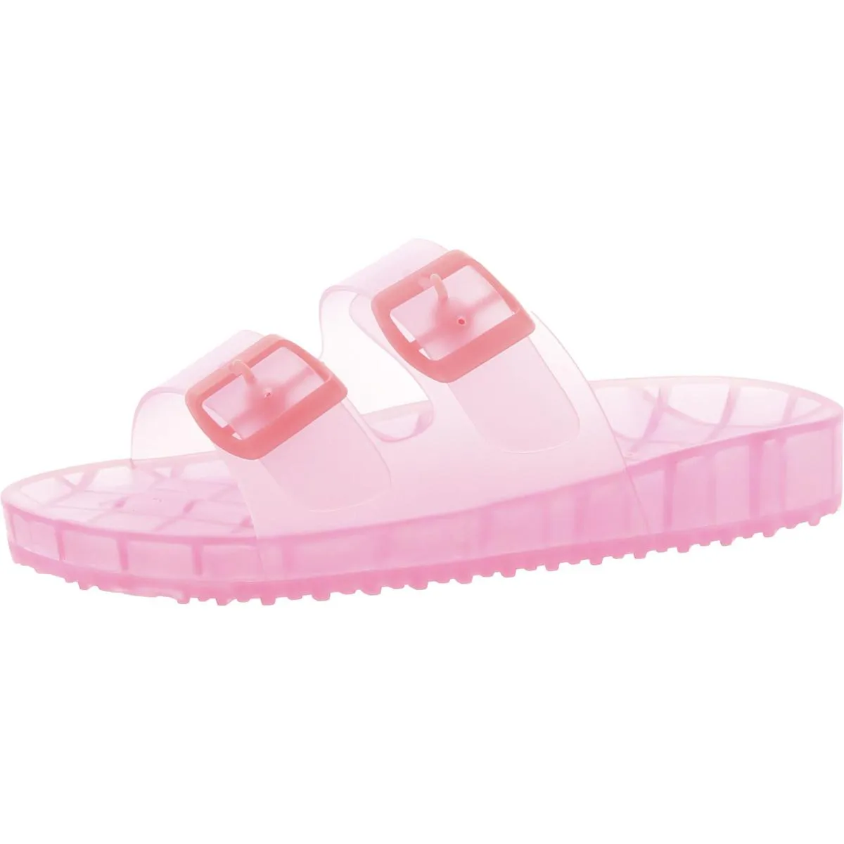 Teddy Womens Footbed Open Toe Jelly Sandals