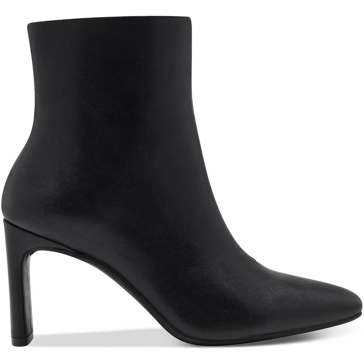 Terrie Womens Faux leather Block Heel Ankle Boots