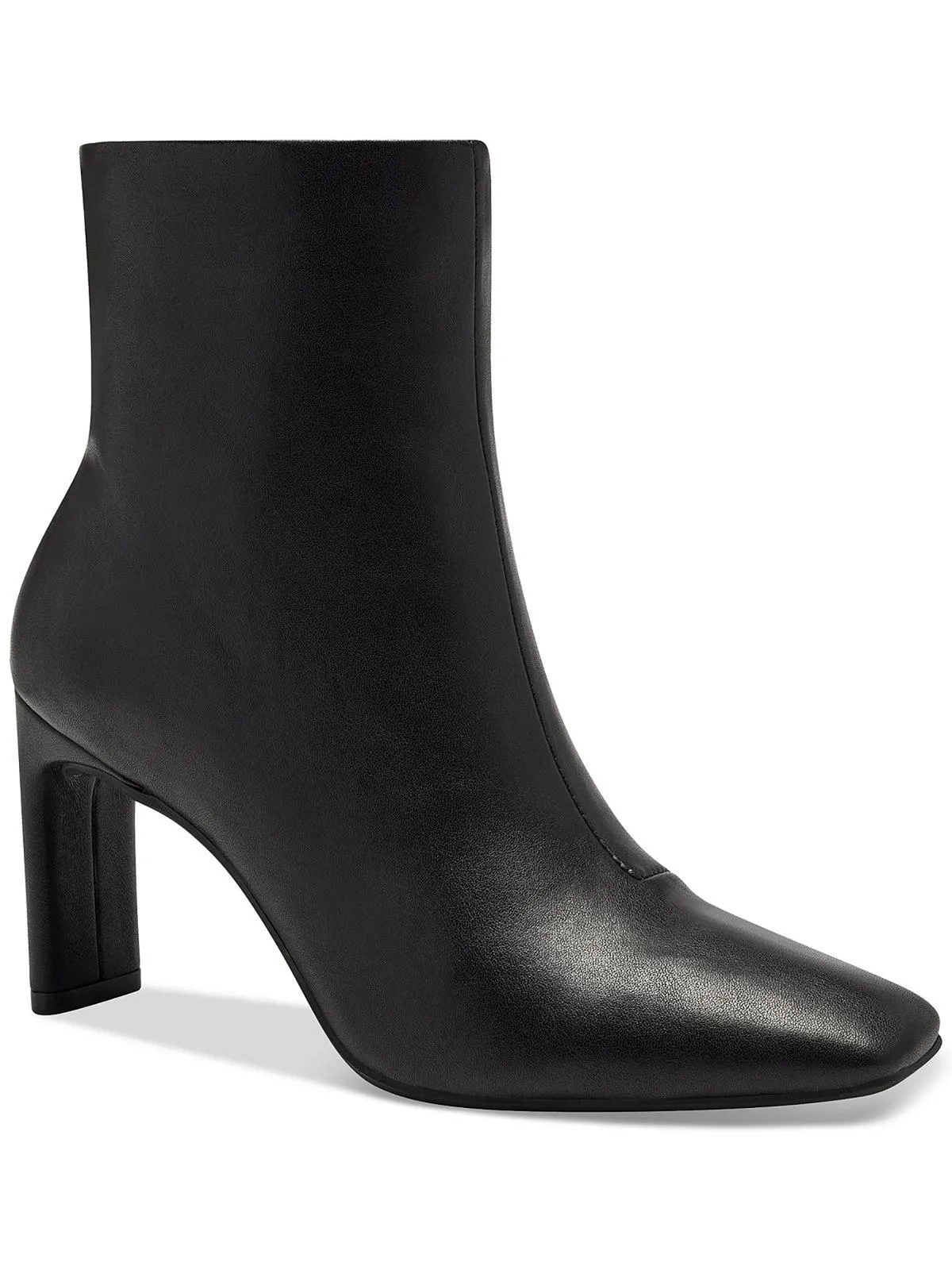 Terrie Womens Faux leather Block Heel Ankle Boots
