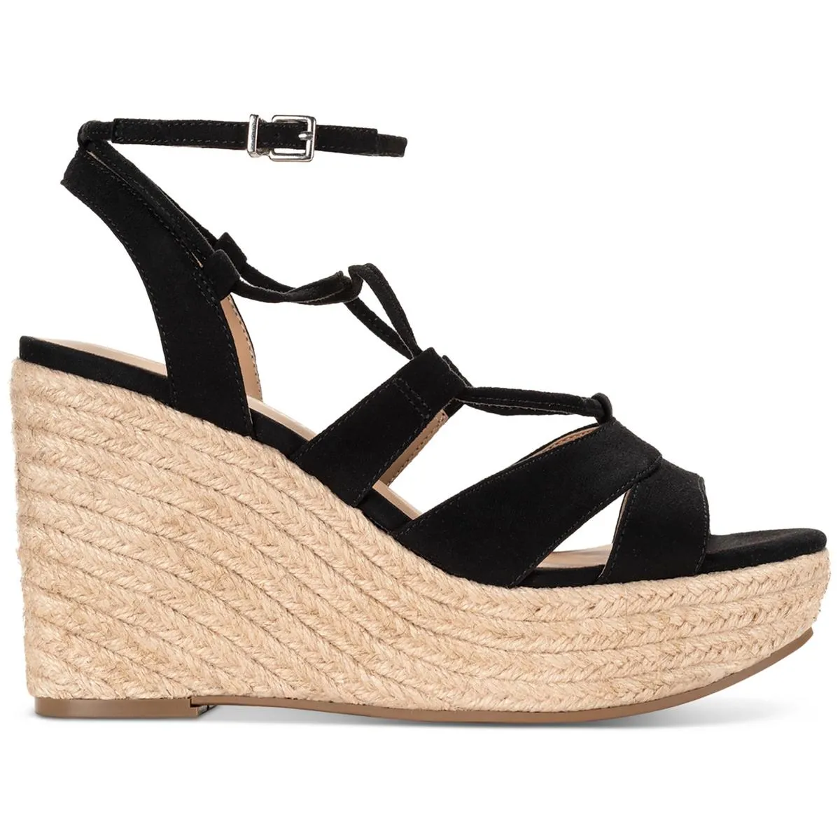 TIINSLEY Womens Ankle strap Strappy Wedge Sandals